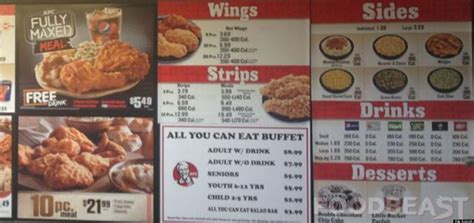 kfc all you can eat buffet locations.